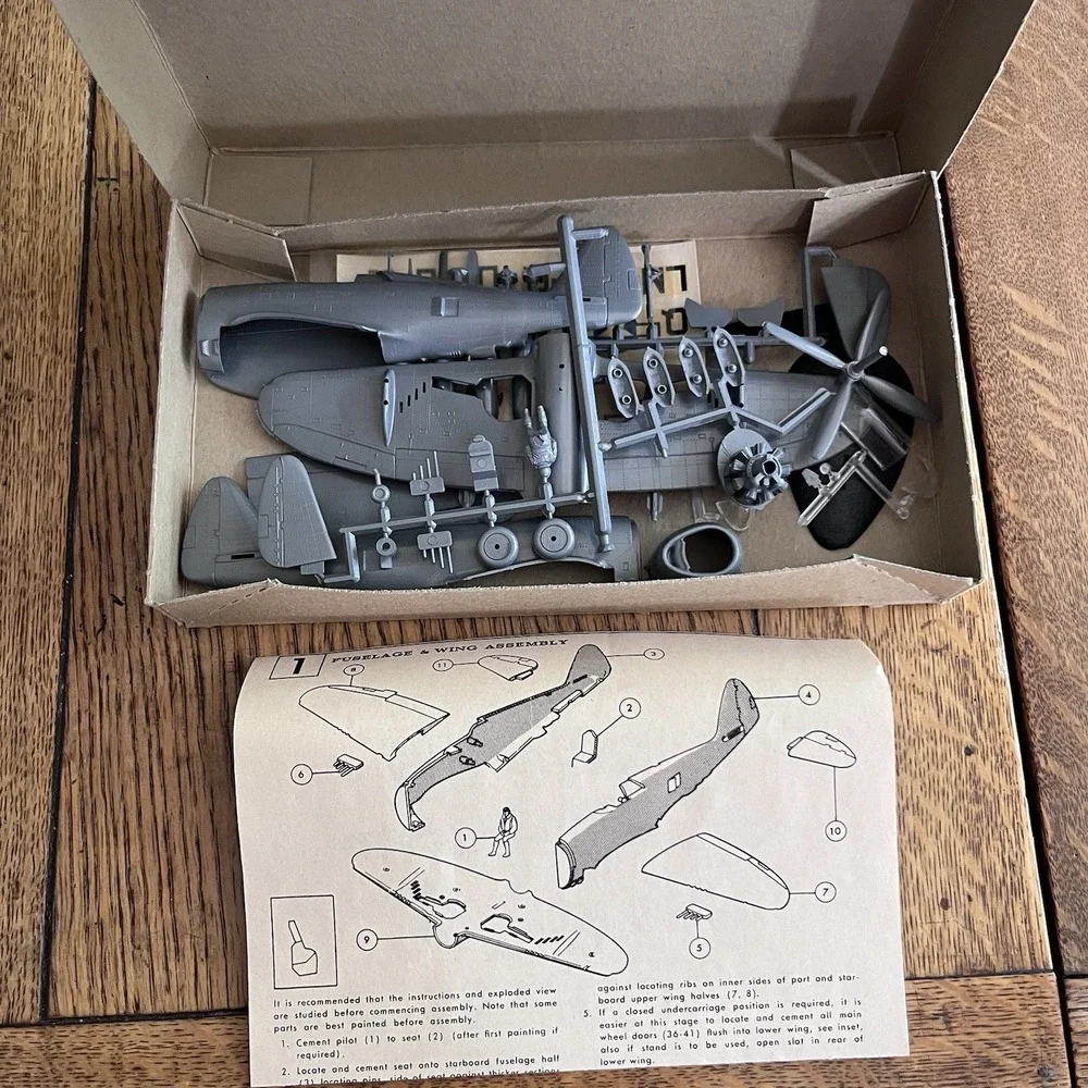 Airfix Craft Master 1/72 Scale Planes Me-110 Messerschmitt And P-47D Thunderbolt